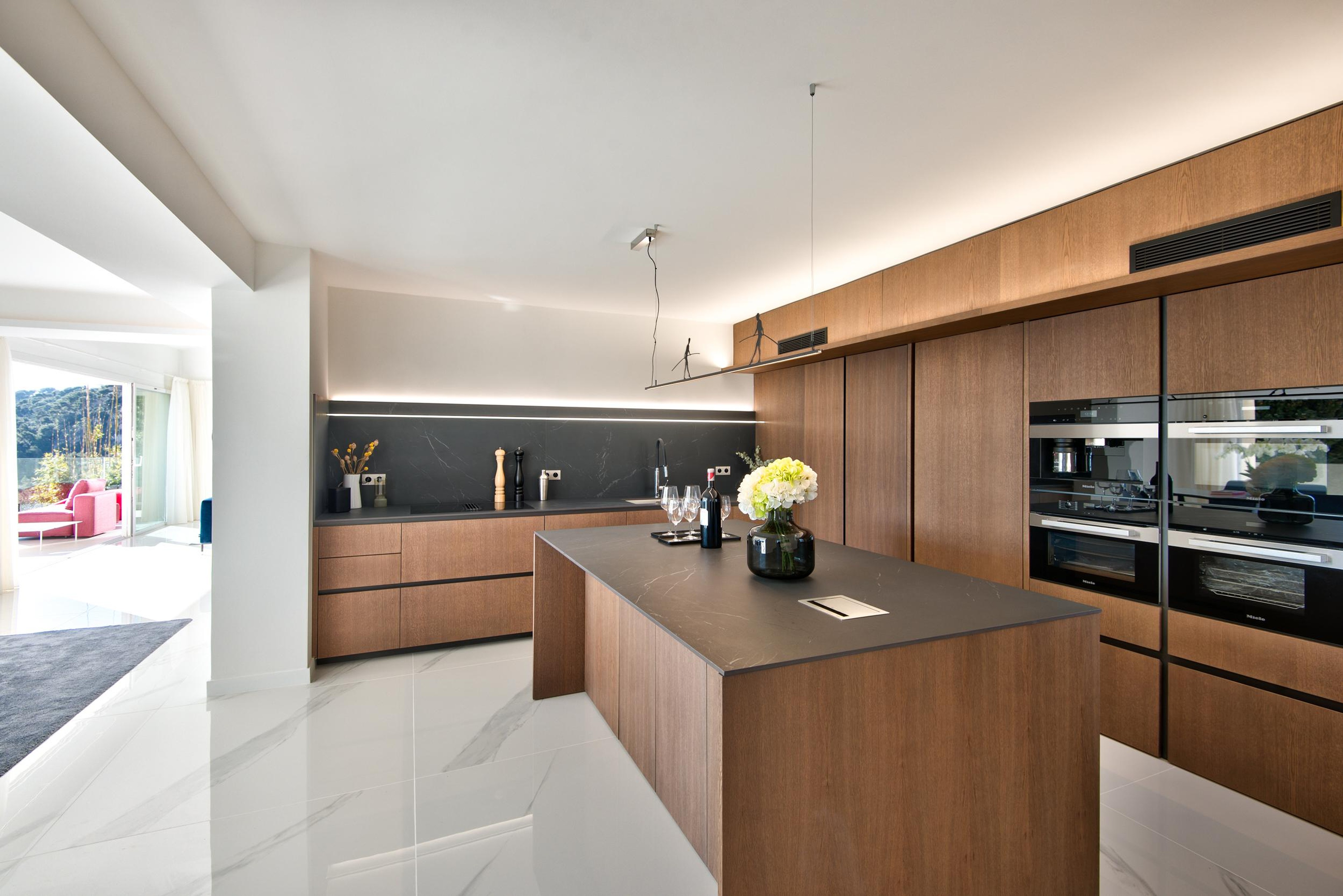 kitchen villa villefranche sur mer